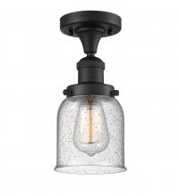 Innovations Lighting 517-1CH-BK-G54 - Bell - 1 Light - 5 inch - Matte Black - Semi-Flush Mount