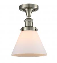 Innovations Lighting 517-1CH-SN-G41-LED - Cone - 1 Light - 8 inch - Brushed Satin Nickel - Semi-Flush Mount