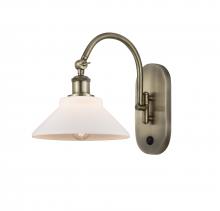 Innovations Lighting 518-1W-AB-G131 - Orwell - 1 Light - 8 inch - Antique Brass - Adjustable Swing Arm