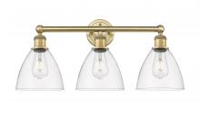 Innovations Lighting 616-3W-BB-GBD-752 - Bristol - 3 Light - 26 inch - Brushed Brass - Bath Vanity Light