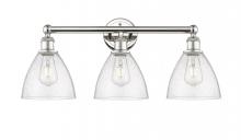 Innovations Lighting 616-3W-PN-GBD-754 - Bristol - 3 Light - 26 inch - Polished Nickel - Bath Vanity Light