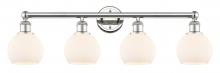 Innovations Lighting 616-4W-PN-G121-6 - Athens - 4 Light - 33 inch - Polished Nickel - Bath Vanity Light