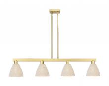 Innovations Lighting 716-4I-SG-NBD-75-NAT - Bristol Natural - 4 Light - 48 inch - Satin Gold - Cord hung - Island Light