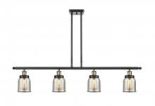 Innovations Lighting 916-4I-BAB-G58-LED - Bell - 4 Light - 48 inch - Black Antique Brass - Stem Hung - Island Light