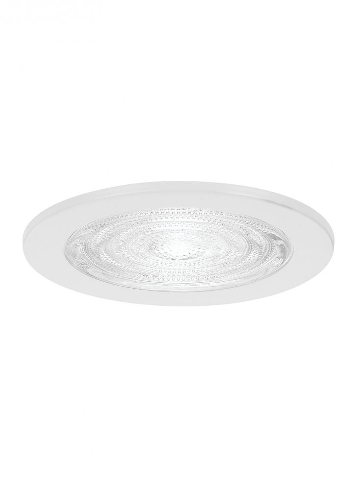 Recessed Trims 4" Fresnal Glass Shower Trim
