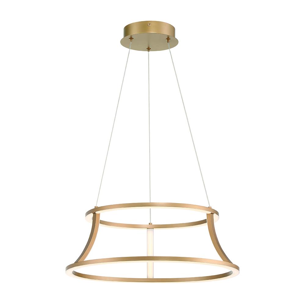 Cadoux 1 Light Chandelier in Gold