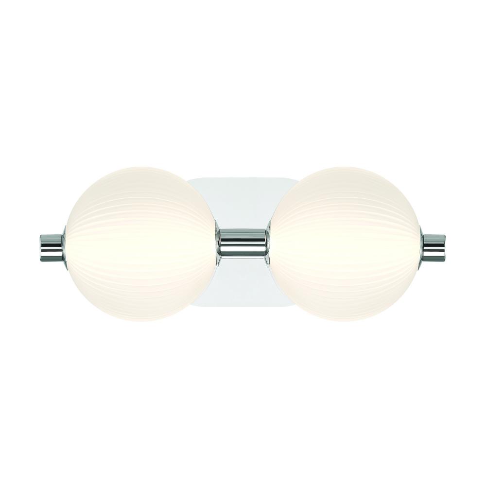 Palmas 2 Light Vanity In Nickel