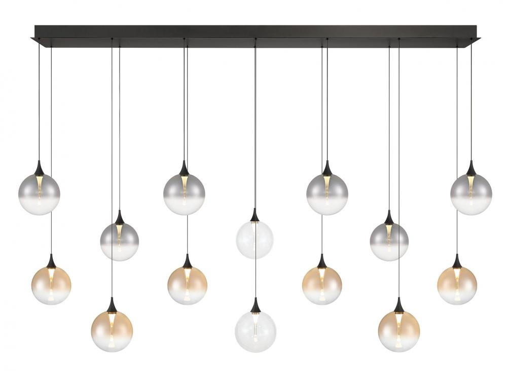 Iissa-Chandelier-14Lt-72In-BK-Mx