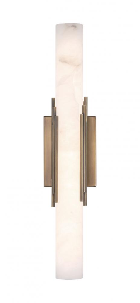 Venna-Wall Sconce-22In-BR-Alb
