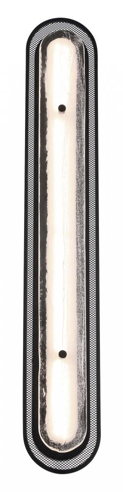 Tramore-Wall Sconce-38In-BK-Sl