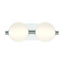 Eurofase 47192-027 - Palmas 2 Light Vanity In Nickel