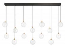 Eurofase 48938-013 - Iissa-Chandelier-14Lt-72In-GD-CL