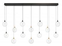 Eurofase 48940-016 - Iissa-Chandelier-14Lt-72In-Gbm-CL