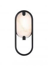 Eurofase 48954-020 - Noga-Wall Sconce-11In-BK-Alb
