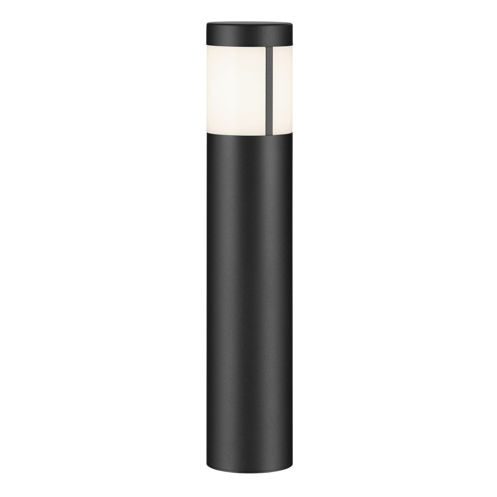12 Volt 3000K LED 15.2" Round Bollards in Textured Black