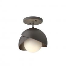Hubbardton Forge - Canada 121377-SKT-20-14-GG0711 - Brooklyn 1-Light Double Shade Semi-Flush