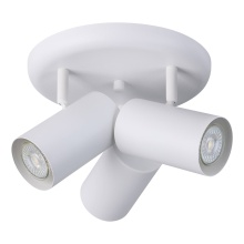 Eglo Canada 206042A - 3 LT Circular Ceiling Track Light w/ White Finish