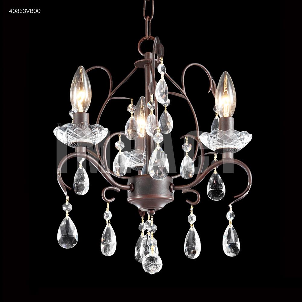 Mini 3 Arm Chandelier