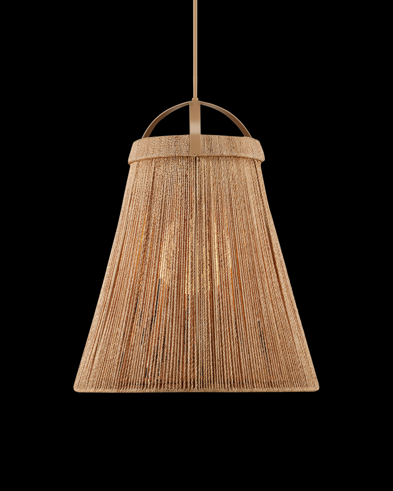 Parnell Large Natural Pendant